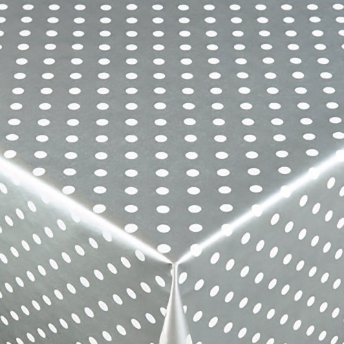 Bordsduk Prickig silver 15m